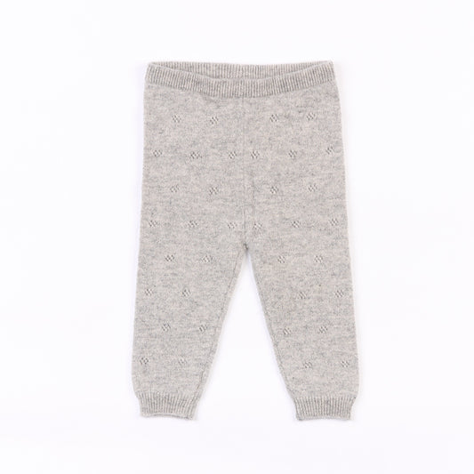 Ilona pointelle legging - Grey