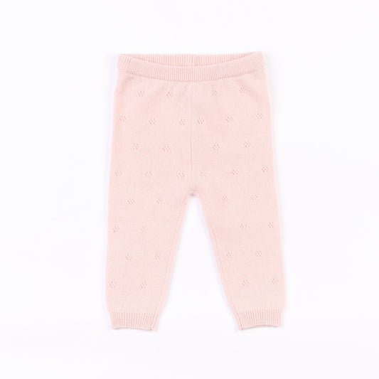 Legging pointelle Ilona - Rosa