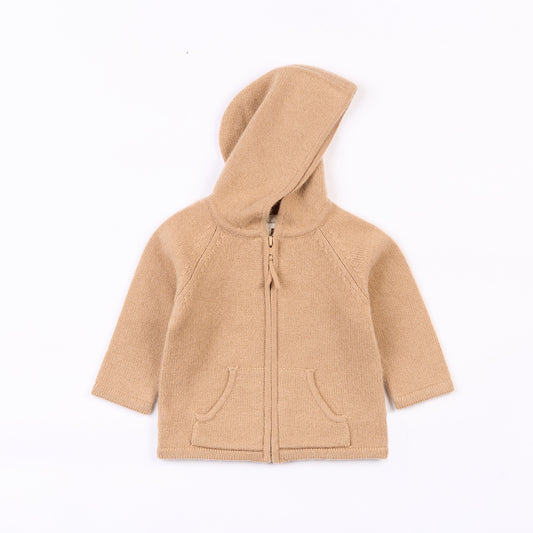 Hooded vest Félix - Honey