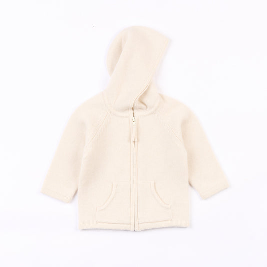 Hooded vest Félix - Off white