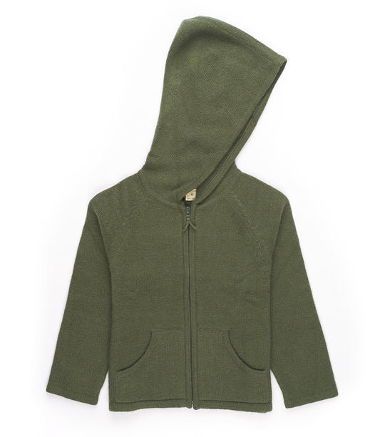 Hooded vest Félix - Khaki