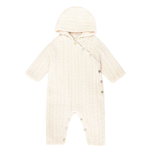 Naël baby pramsuit - Off white