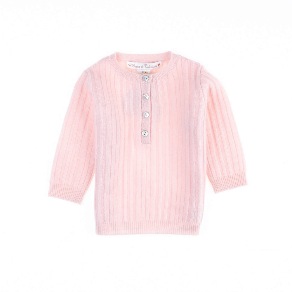 Ribbed cashmere pullover Gaspard