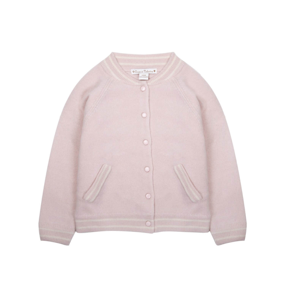 Warm jacket Teddy - Baby pink