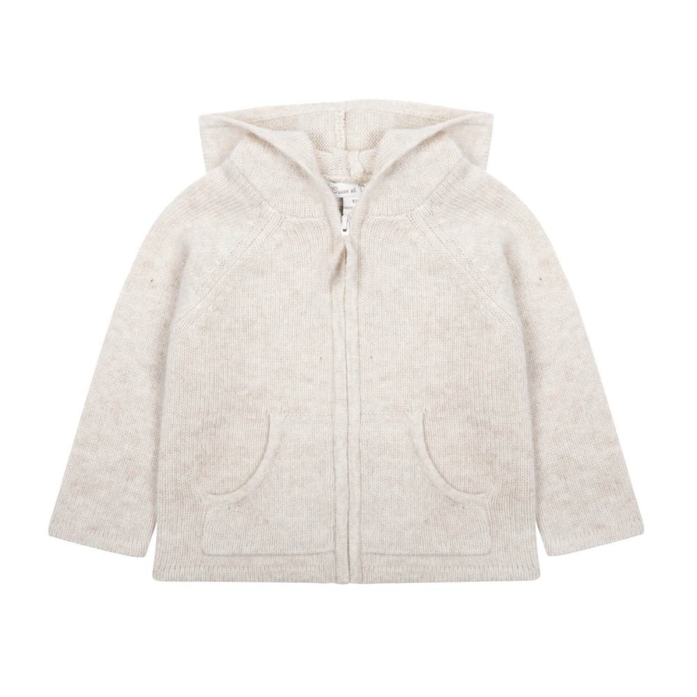 Hooded sweater Mathis - Beige