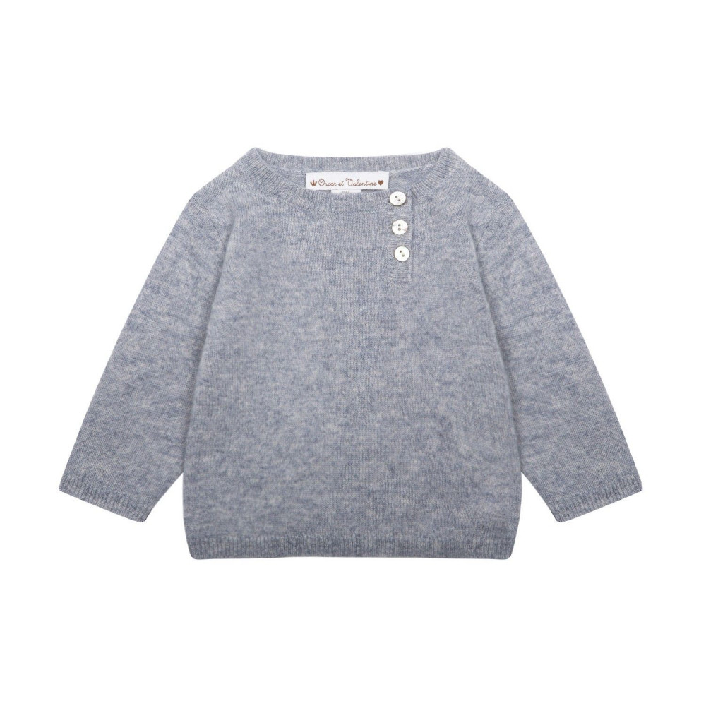 Cashmere pullover Harry - Grey