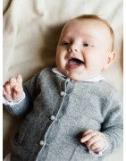 100 % cashmere cardigan for baby girls
