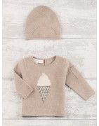 100% cashmere pullovers for baby girls