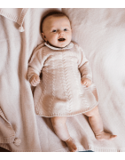 Robes et jupes 100% en cachemire pour bébés Fille