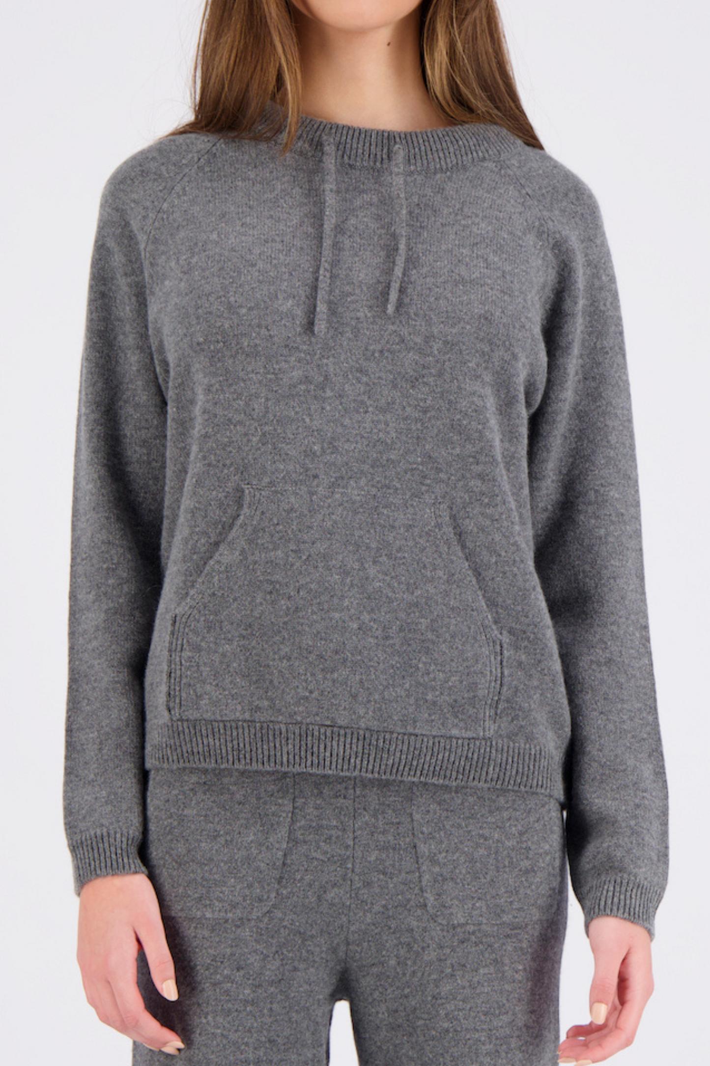 Isadora cashmere pullover - Dark grey