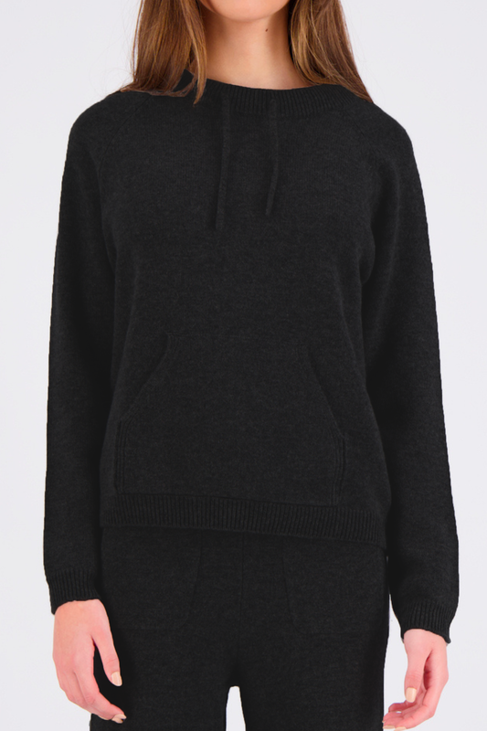 Isadora cashmere pullover - Black