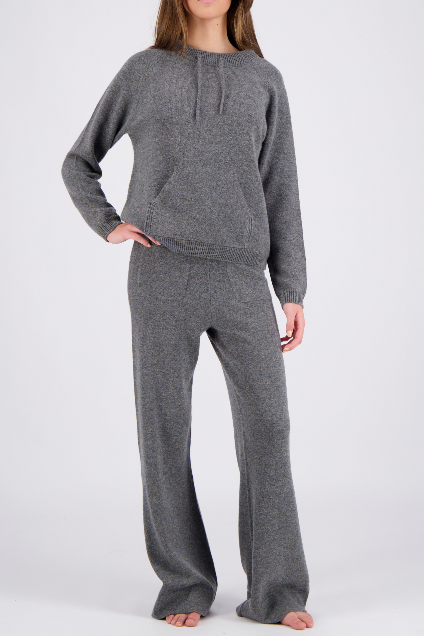 Isadora cashmere pullover - Dark grey