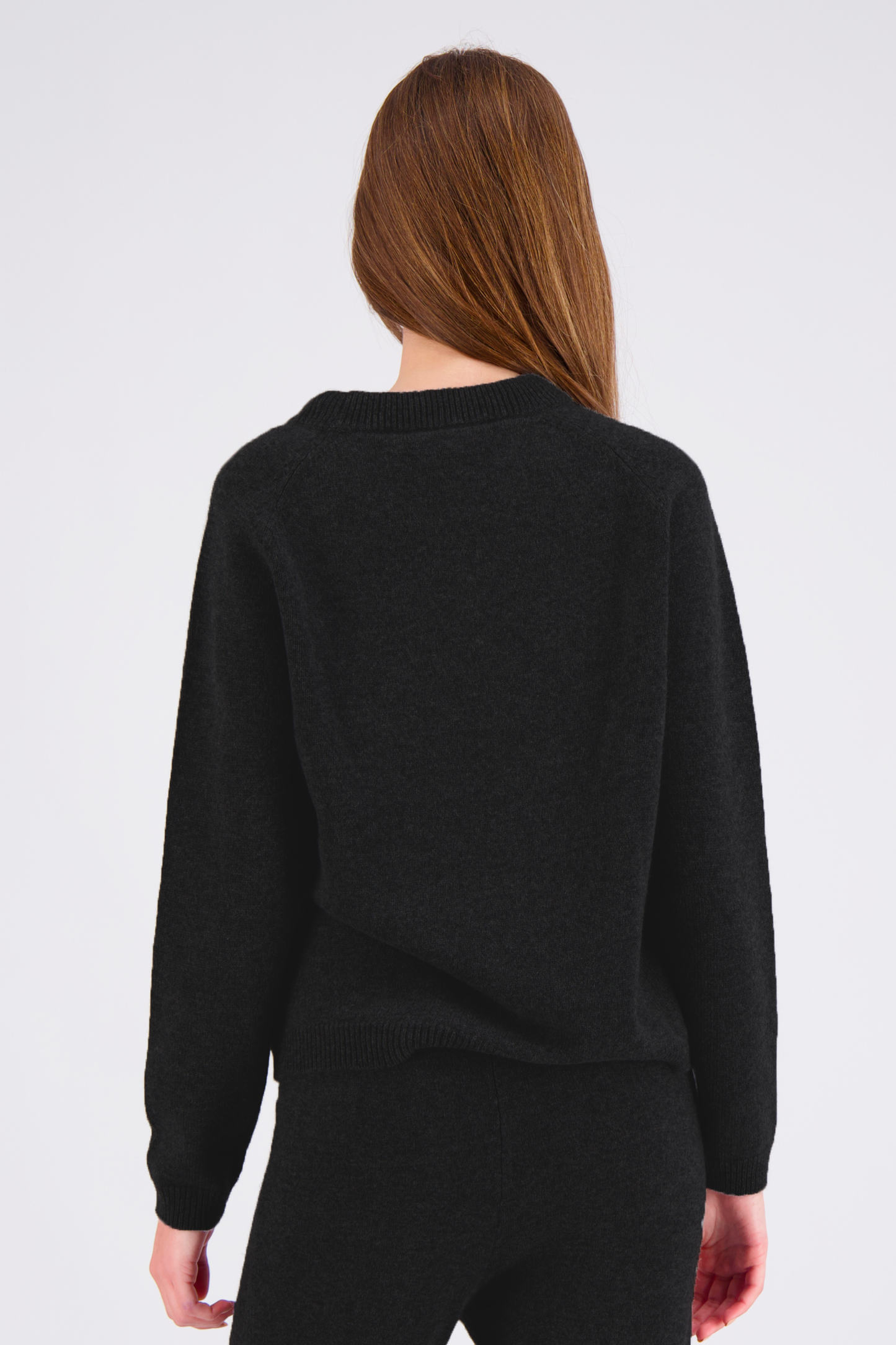 Isadora cashmere pullover - Black