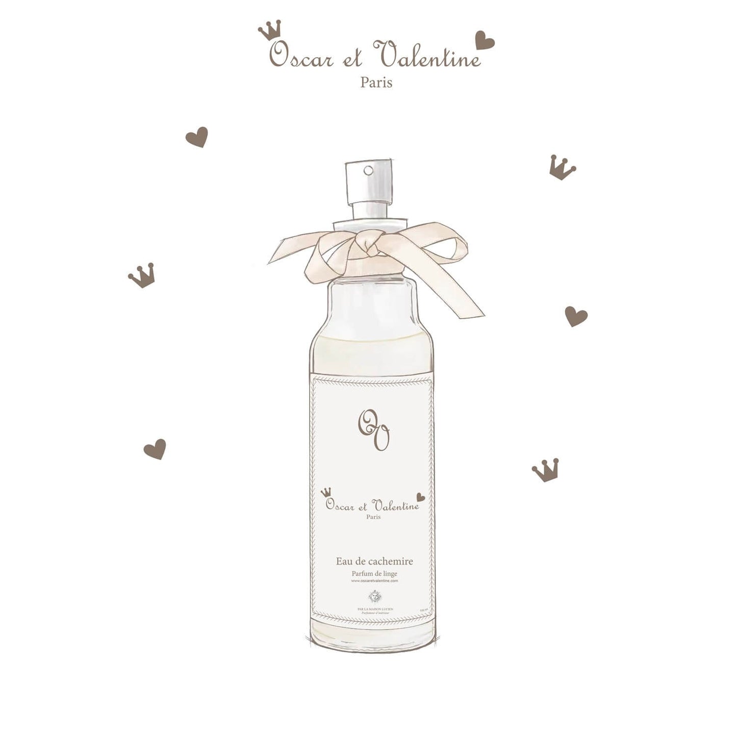 Eau de linge EAU DE CACHEMIRE 100ML