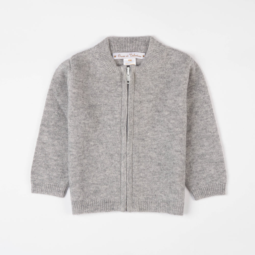 Carl zipped cardigan