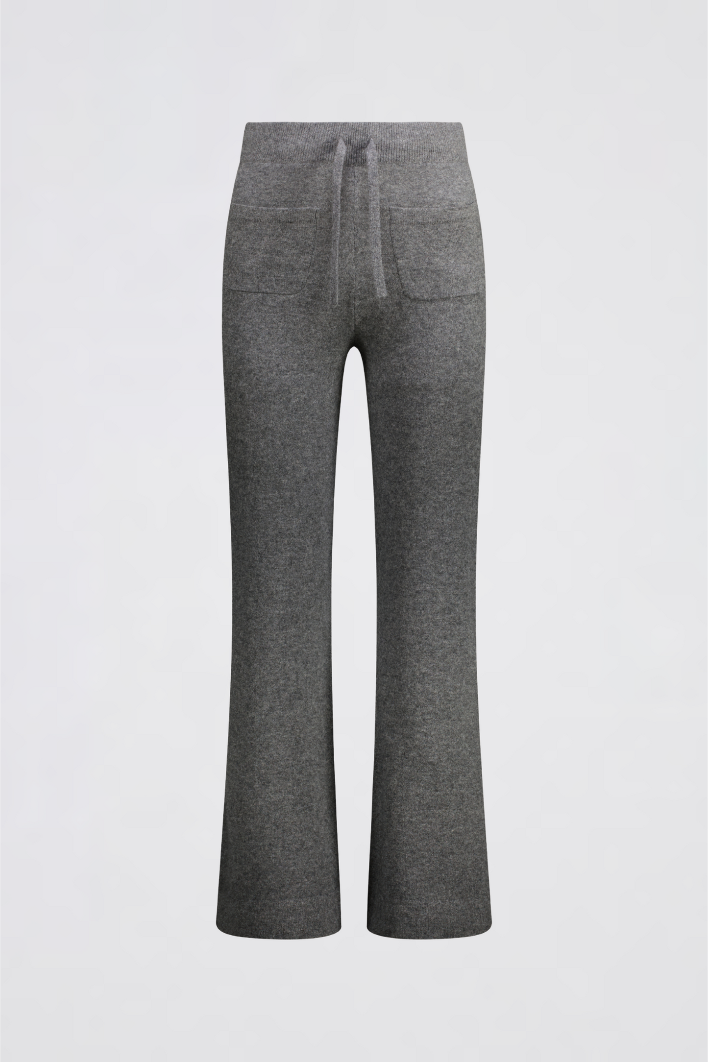 Cashmere flare pants - WOMAN - Dark grey