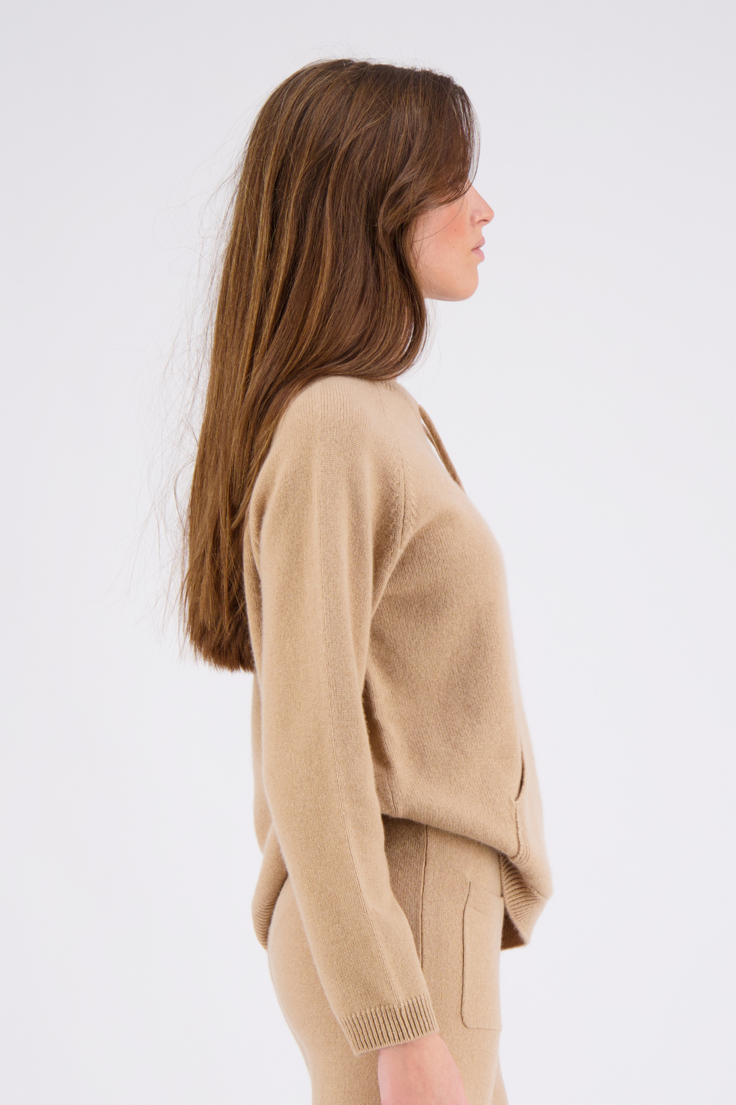 Isadora cashmere pullover - Honey