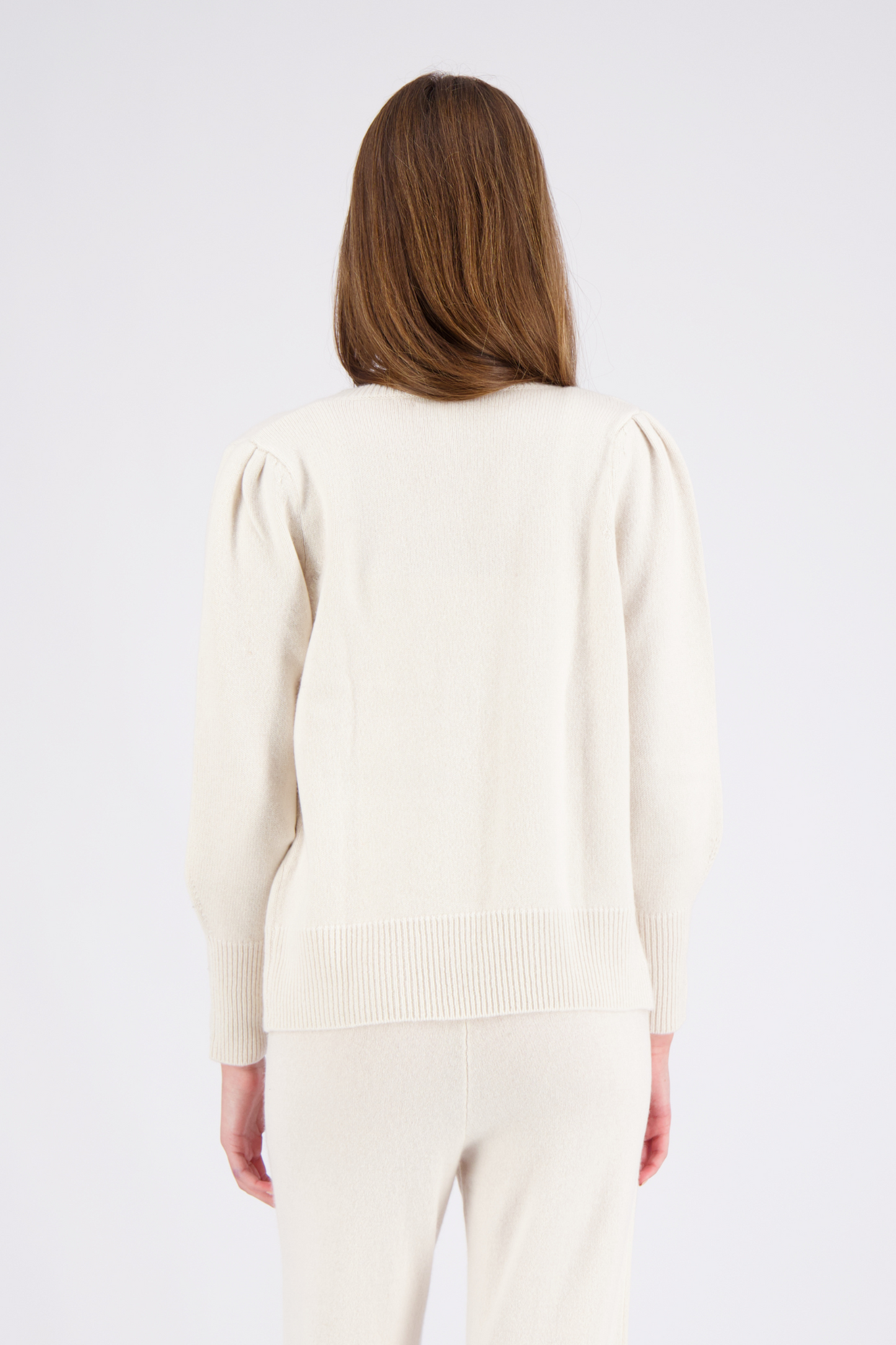 Ares Cashmere Cardigan - Off white