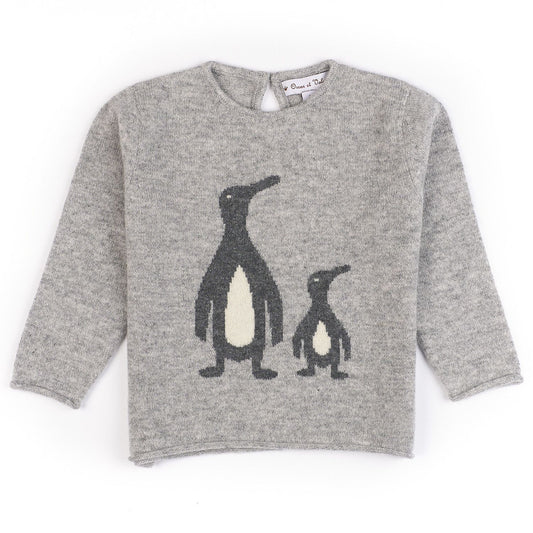 Penguin pullover - Grey