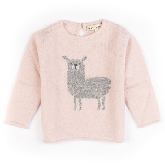 Lama pullover - Pink