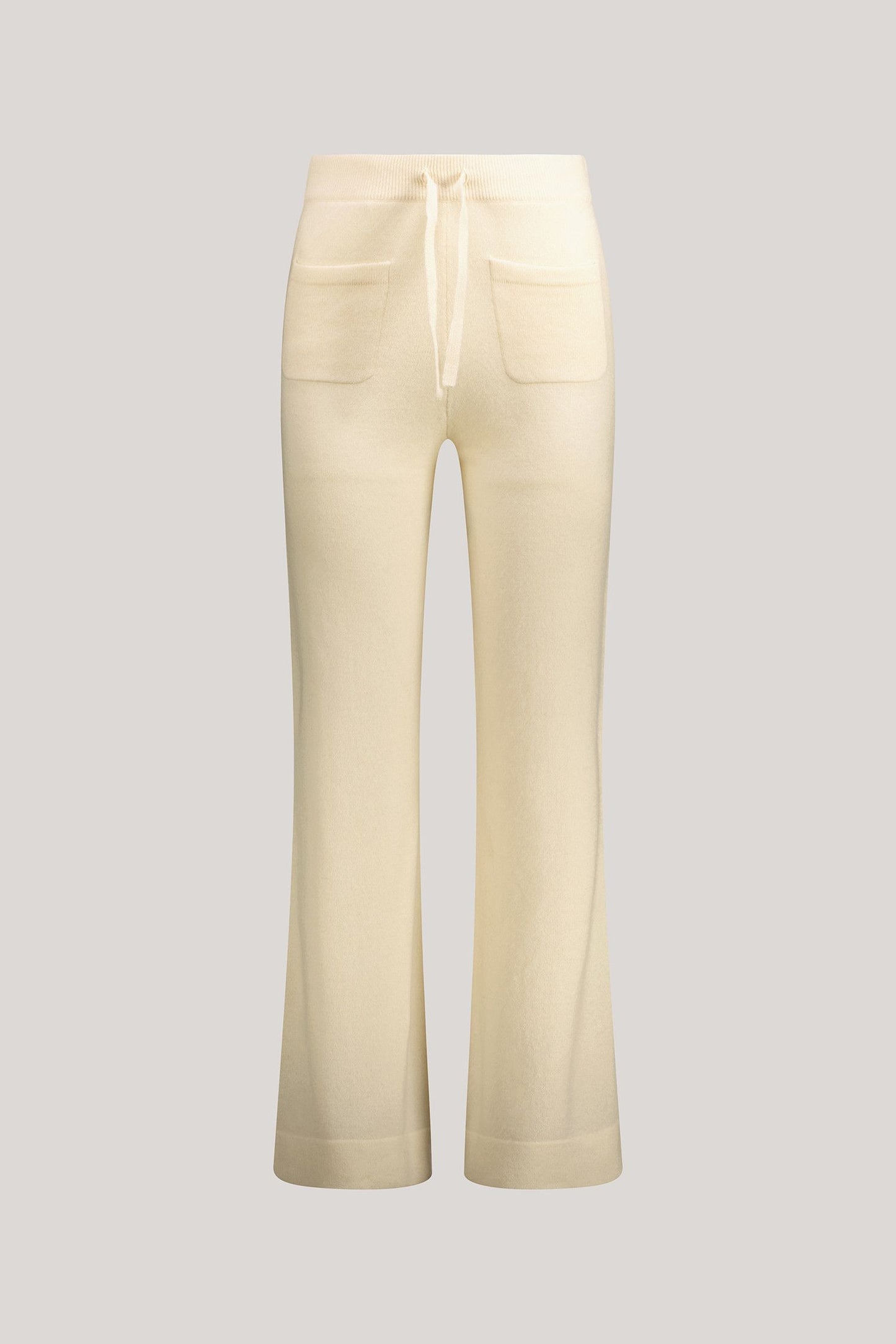 Cashmere flare pants - WOMAN - Offwhite