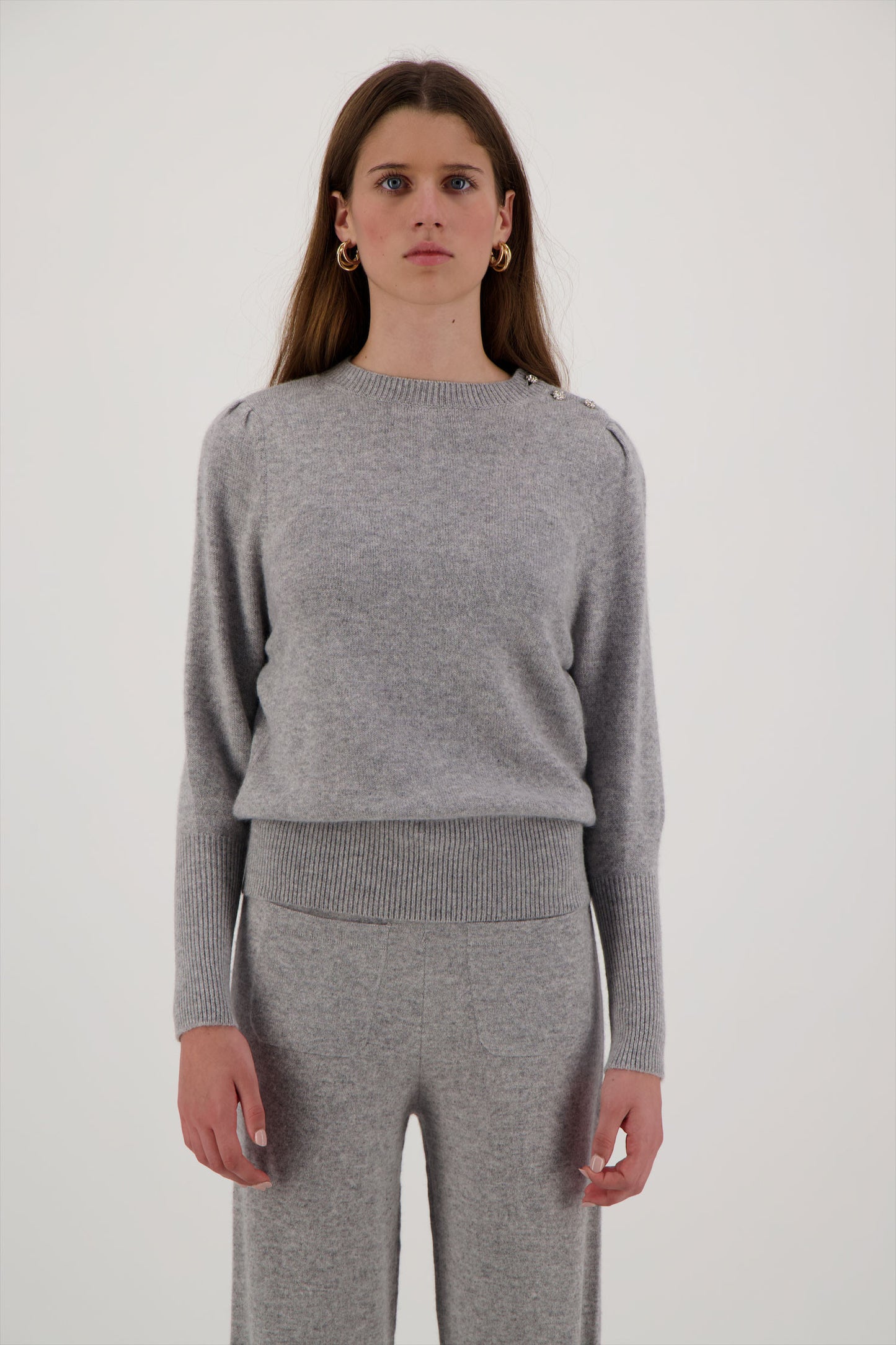 Pull en cachemire Ariane - FEMME - Gris