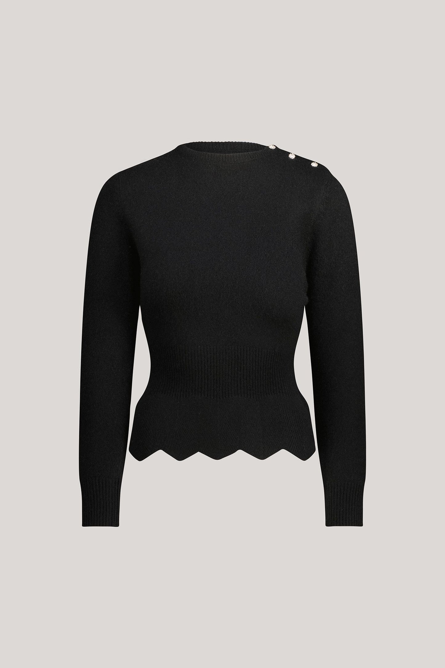 Pull en cachemire Orphée - FEMME - Noir