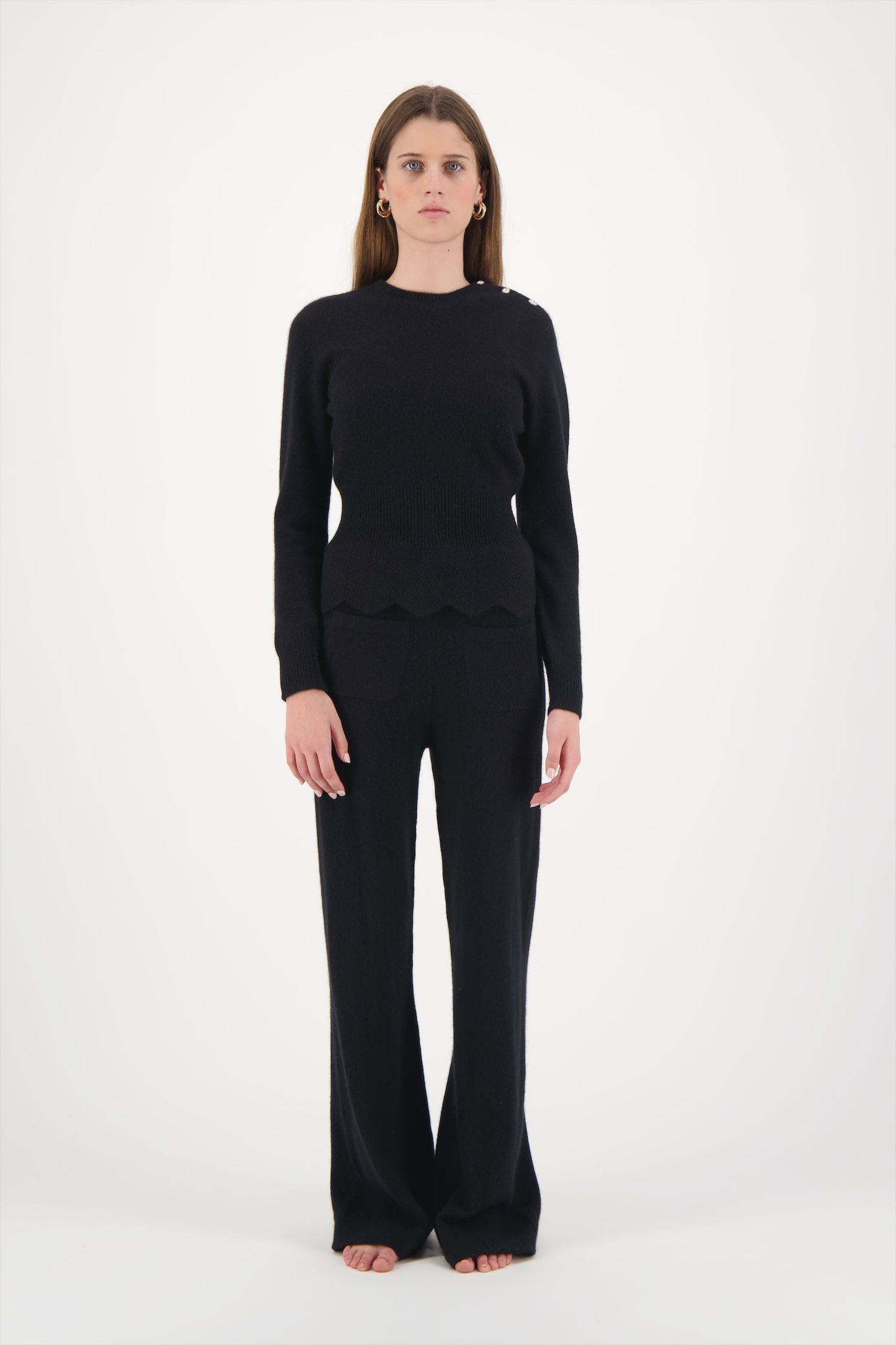 Orphée cashmere sweater - WOMAN - Black