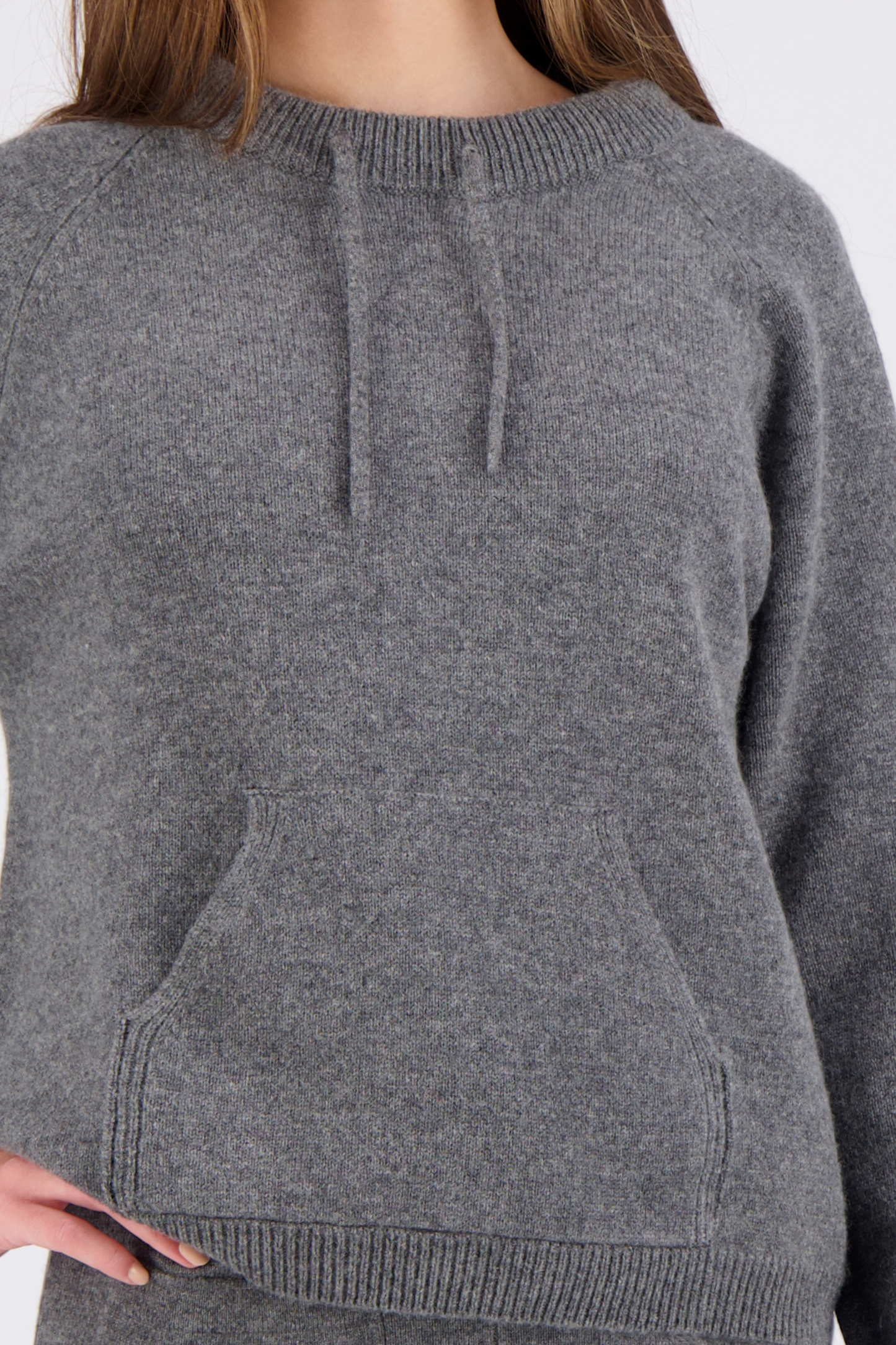 Isadora cashmere pullover - Dark grey