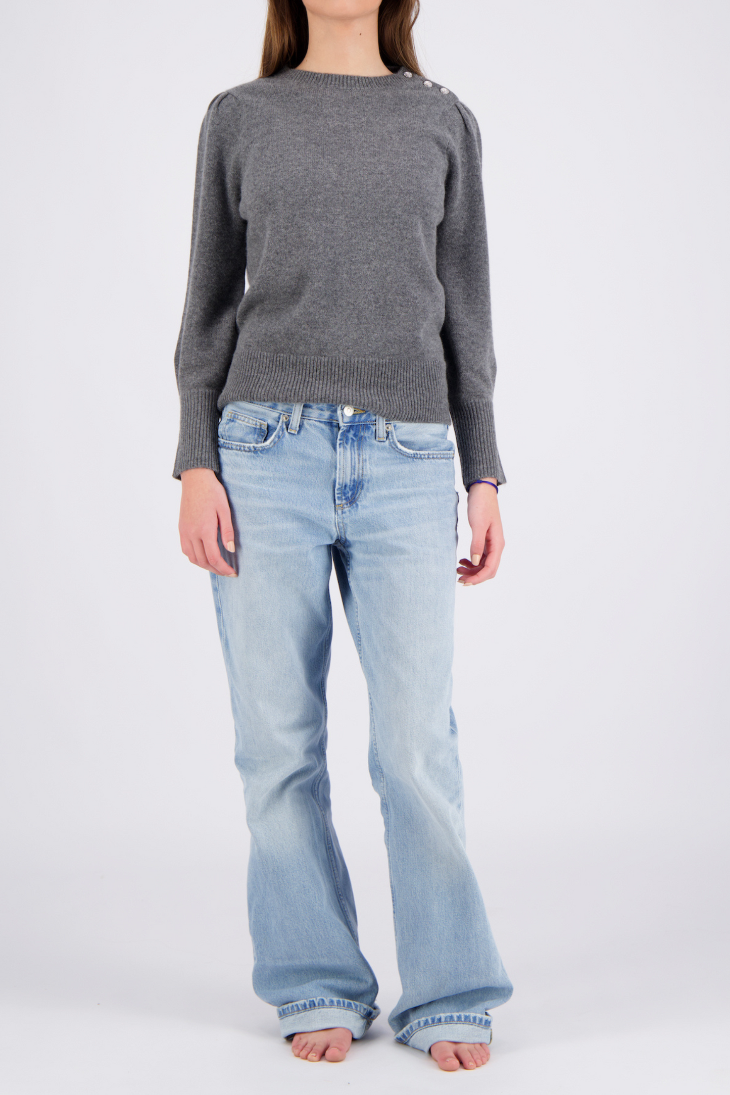 Ariane cashmere sweater - WOMAN - Dark grey