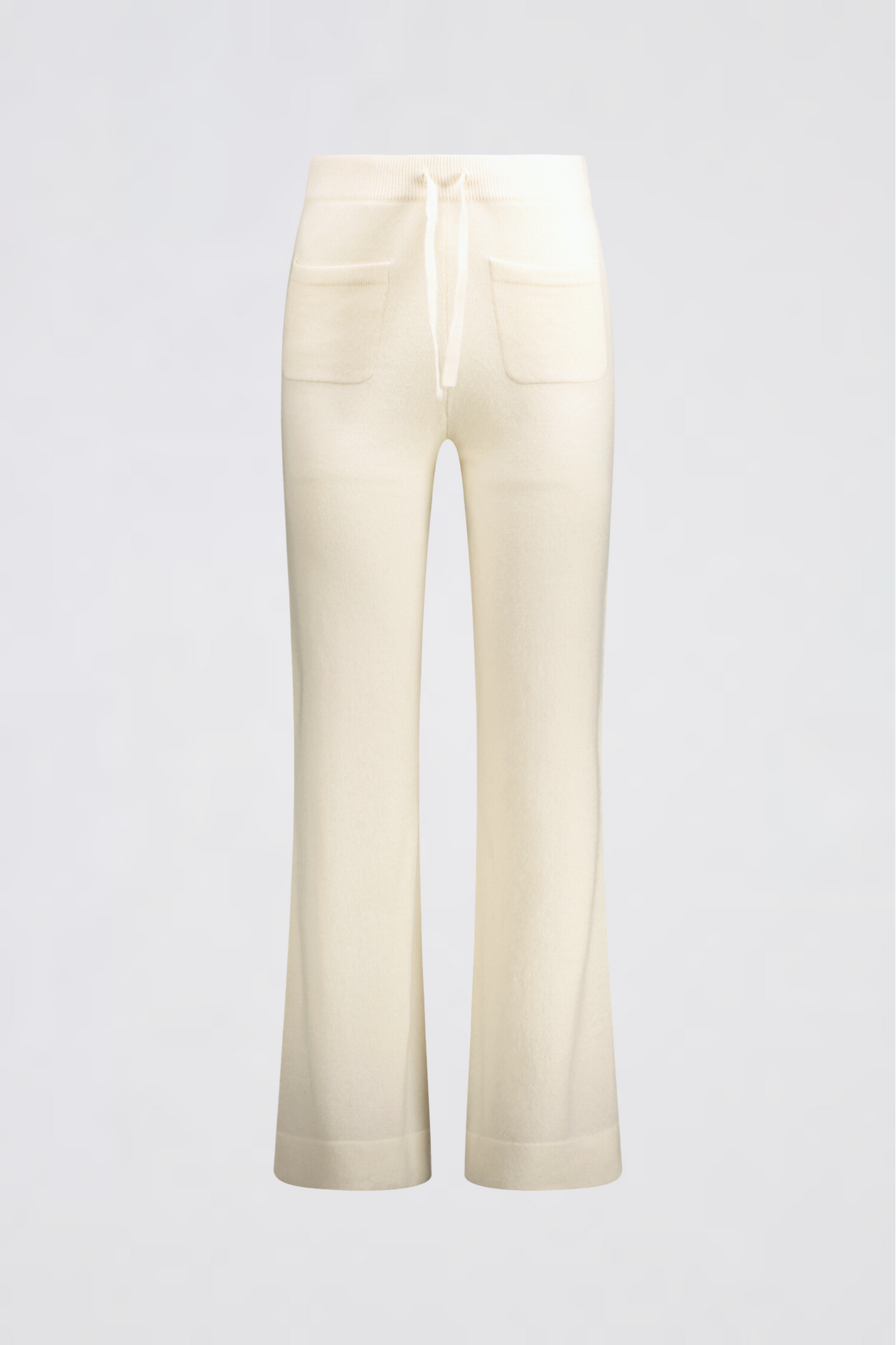 Cashmere flare pants - WOMAN - Off white