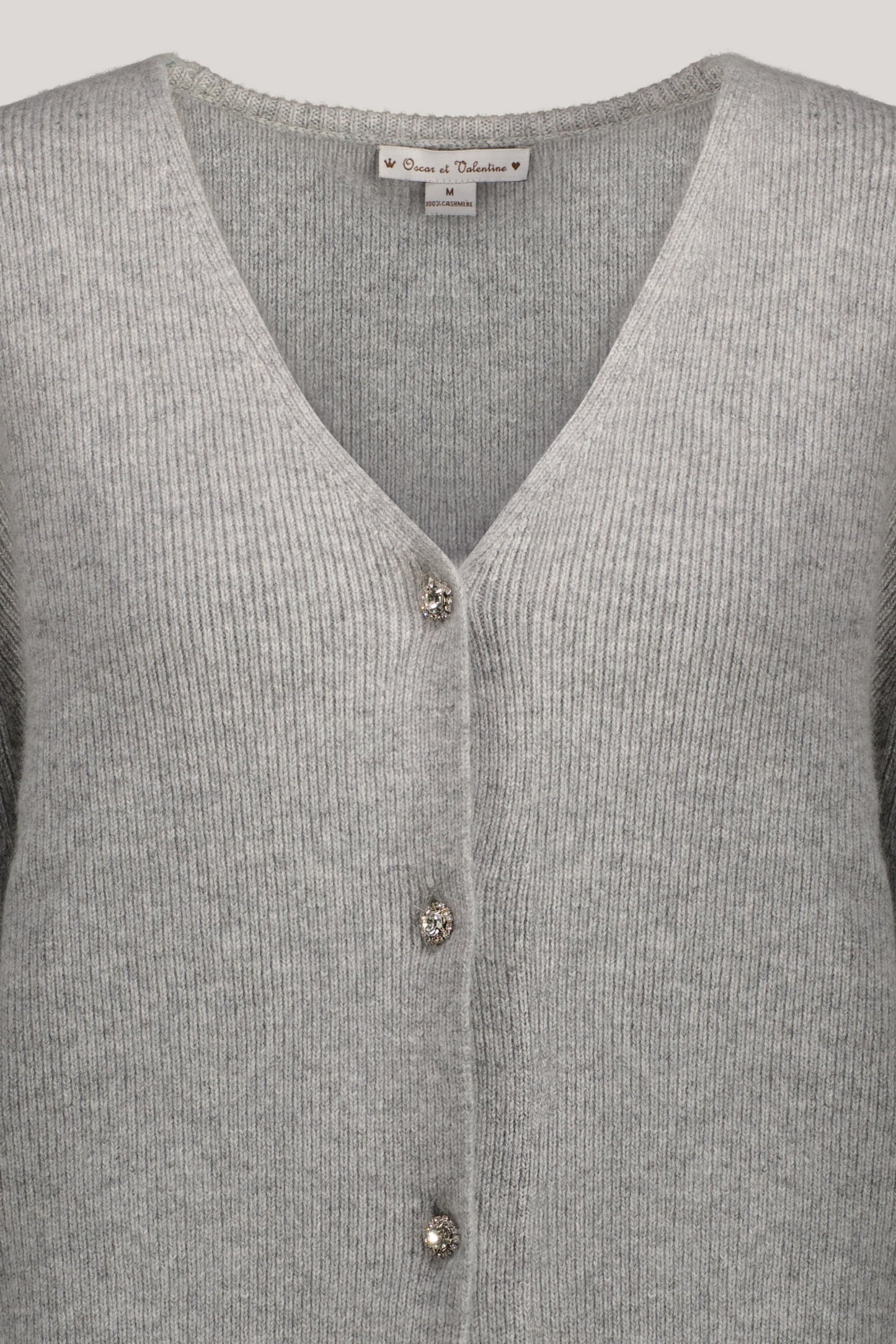 Cardigan en cachemire Aphrodite - FEMME - Gris