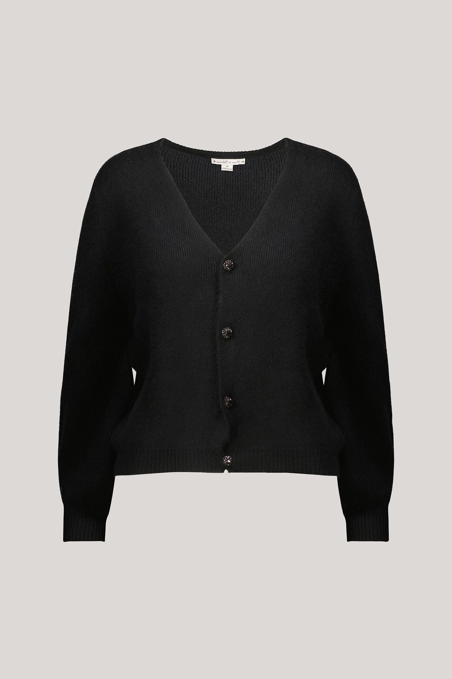 Cardigan en cachemire Aphrodite - FEMME - Noir