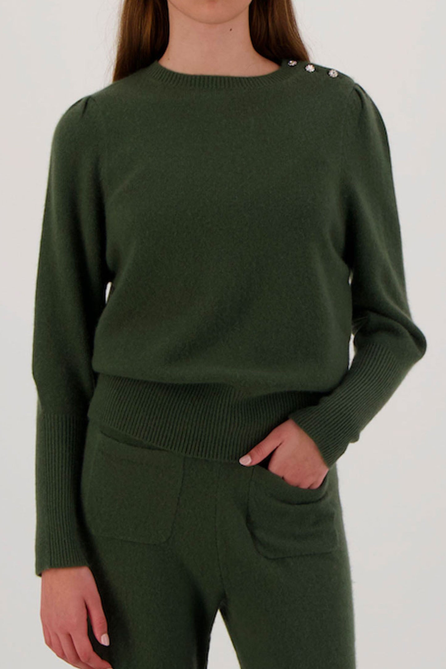 Ariane cashmere sweater - WOMAN - Khaki