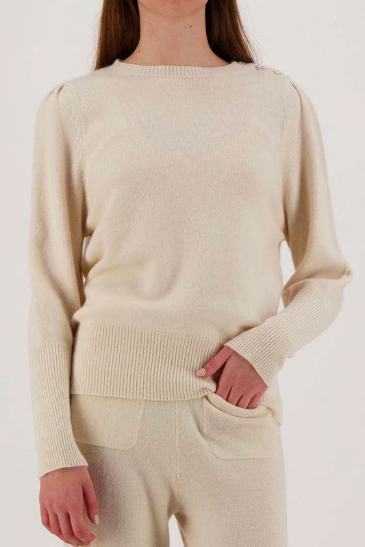 Ariane cashmere sweater - WOMAN - Offwhite