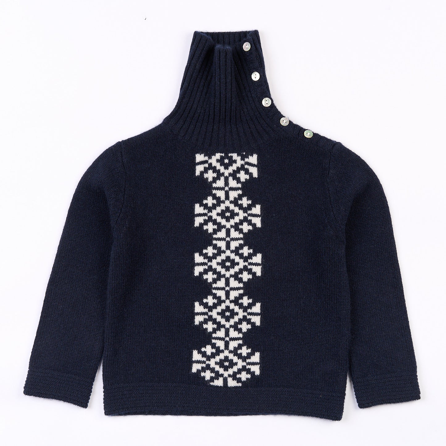 Inaya Pullover - Navy blue