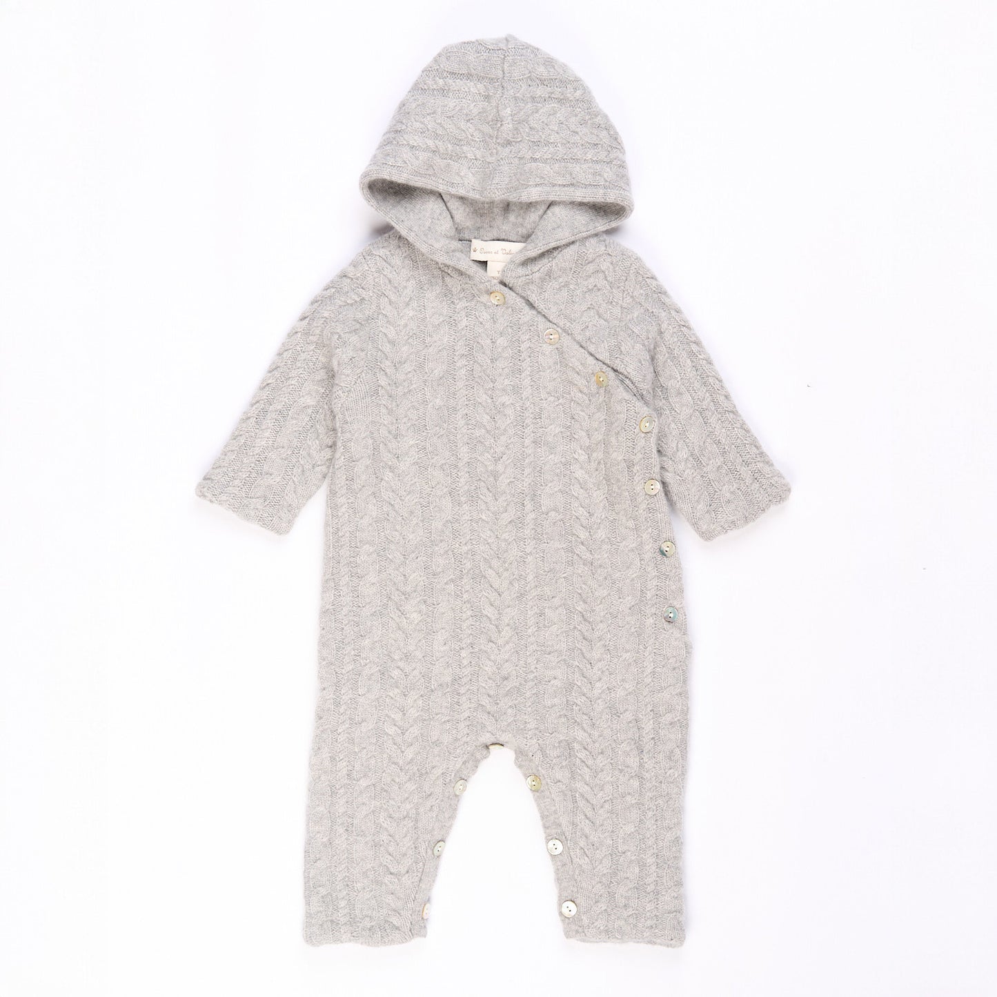 Combinaison pilote bébé Naël - Gris