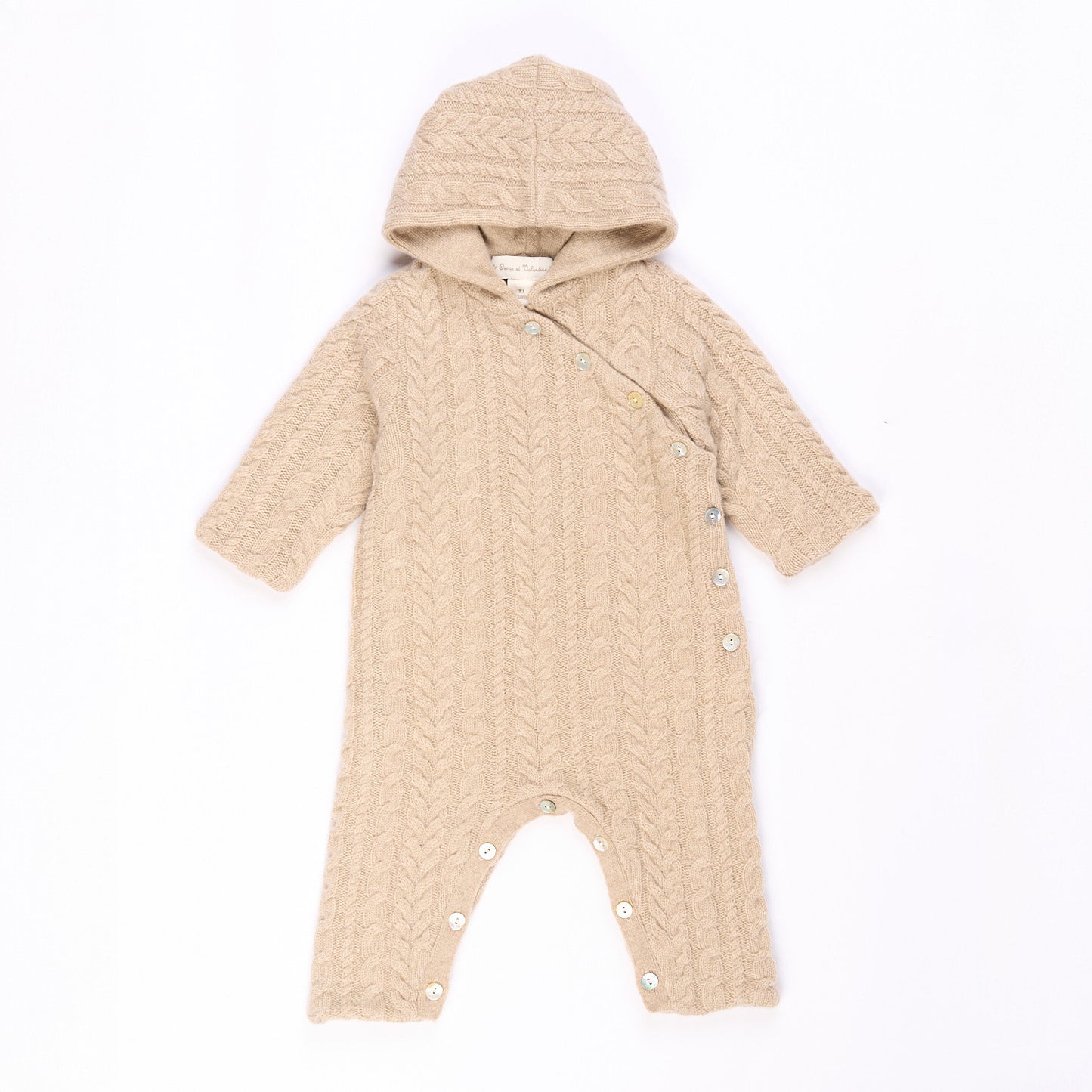 Combinaison pilote bébé Naël - Beige