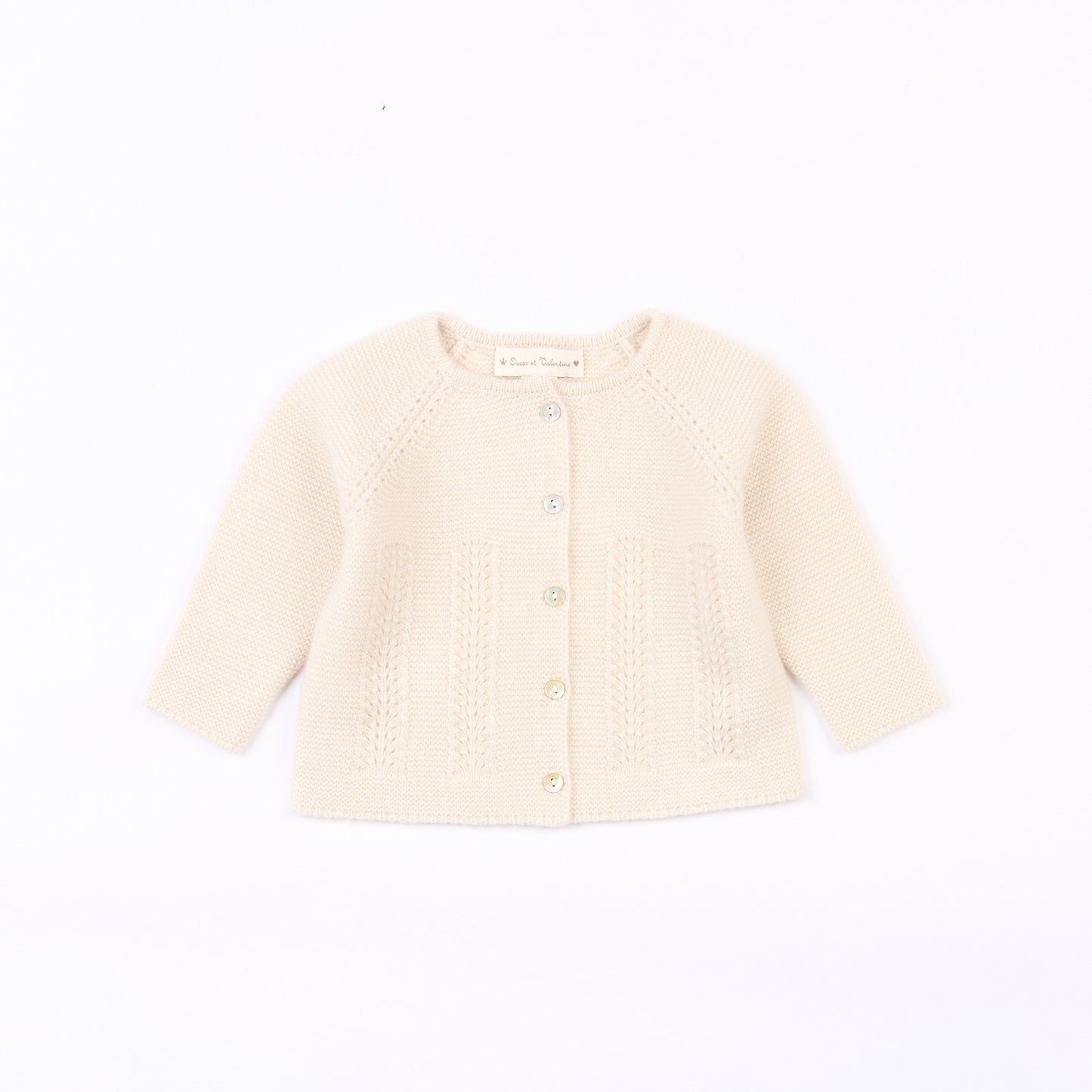 Cardigan Valentine - Offwhite