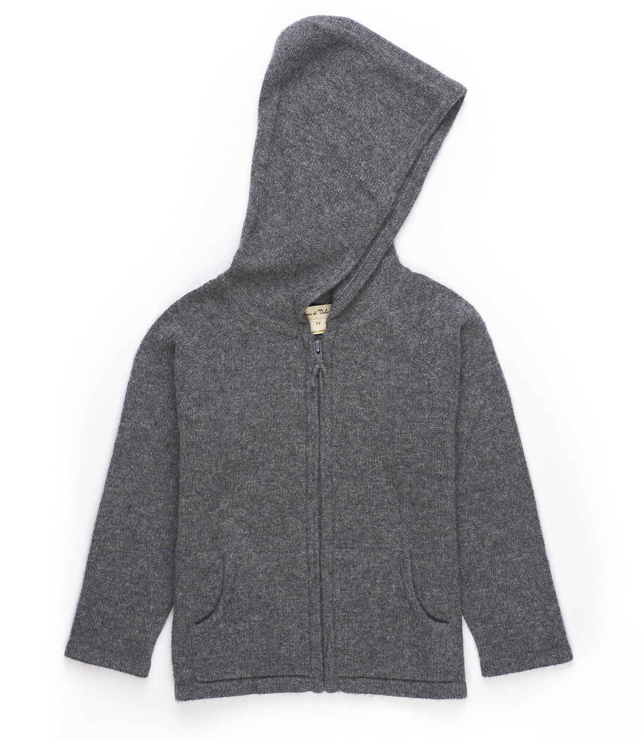 Gilet à capuche Félix - Gris foncé