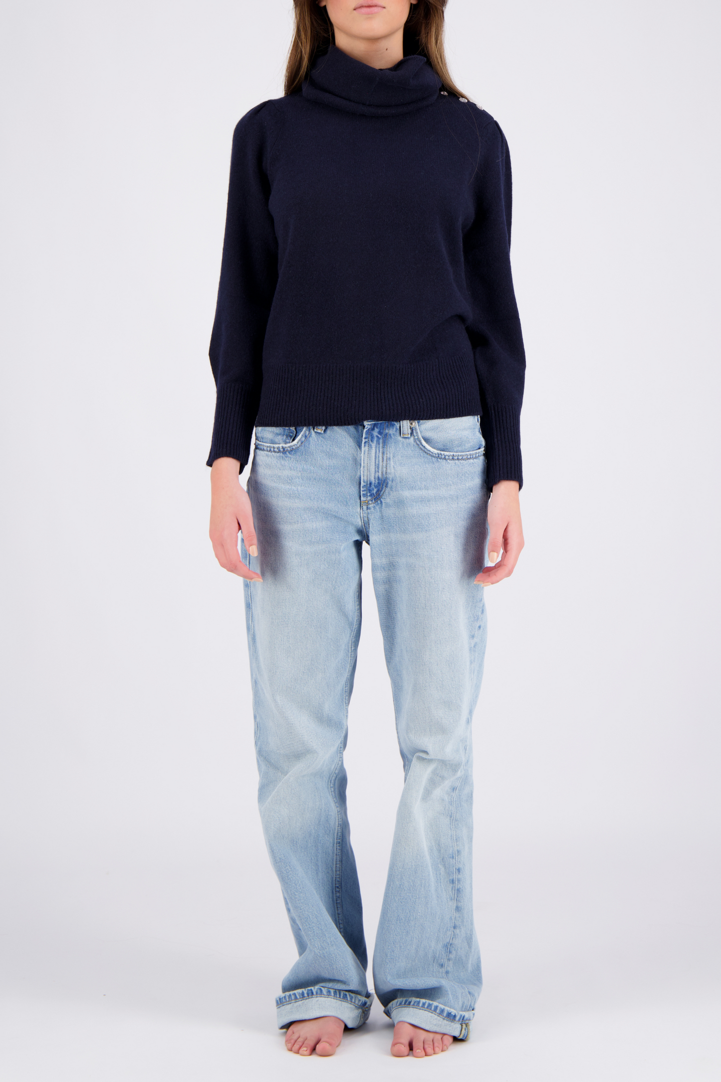 Ariane cashmere sweater - WOMAN - Navy