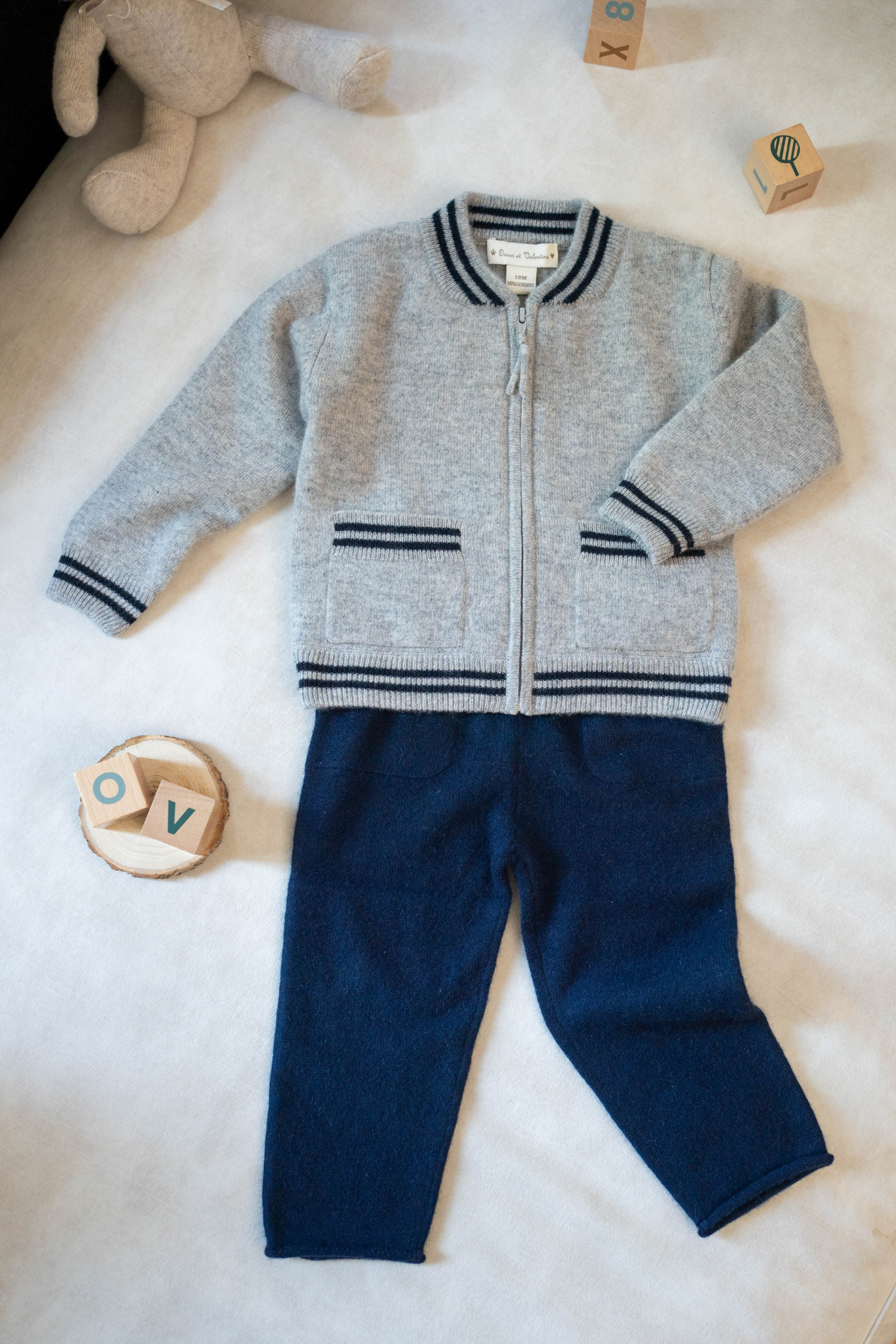 Teddy Cashmere Boy Look